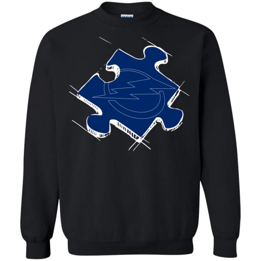 Tampa Bay Lightning Autism puzzle Sweatshirt – Moano Store