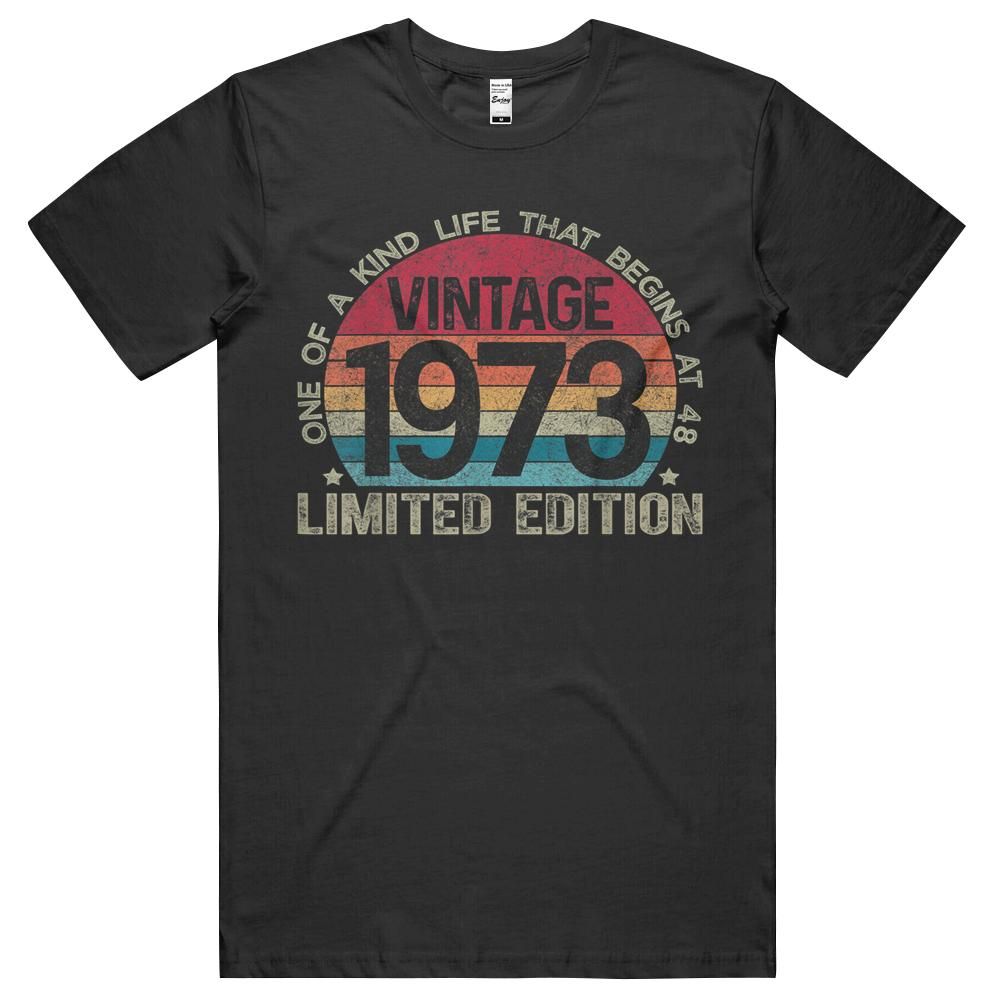 48th Birthday Retro Limited Edition 1973 Vintage Birthday Unisex Shirt