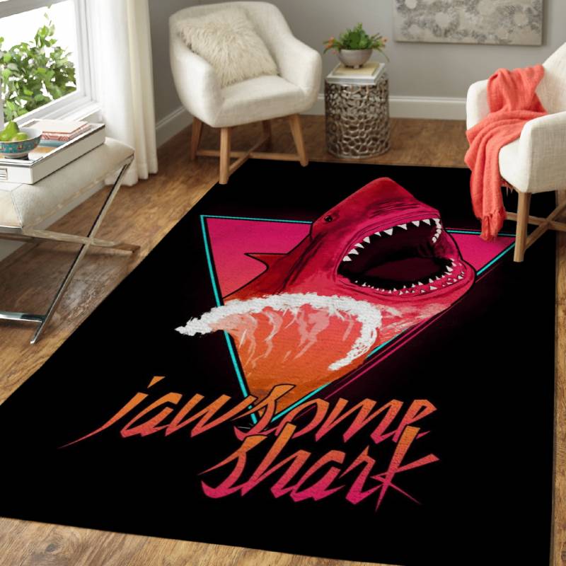 Jawsome shark – Animals Area Rug Carpet