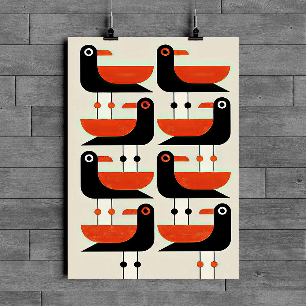 Bird Poster Ha211104Pt - Poster Art Design