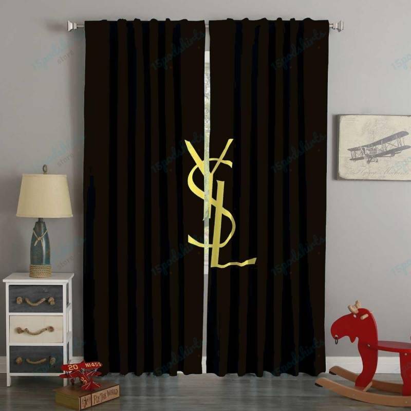 3D Printed Ysl Style Custom Living Room Curtains