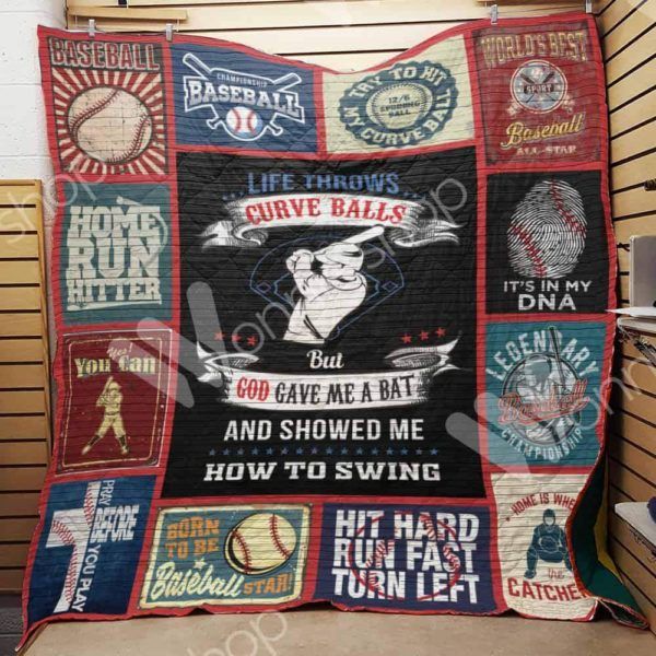 Baseball M1402 85o35 3D Quilt Blanket HGM18