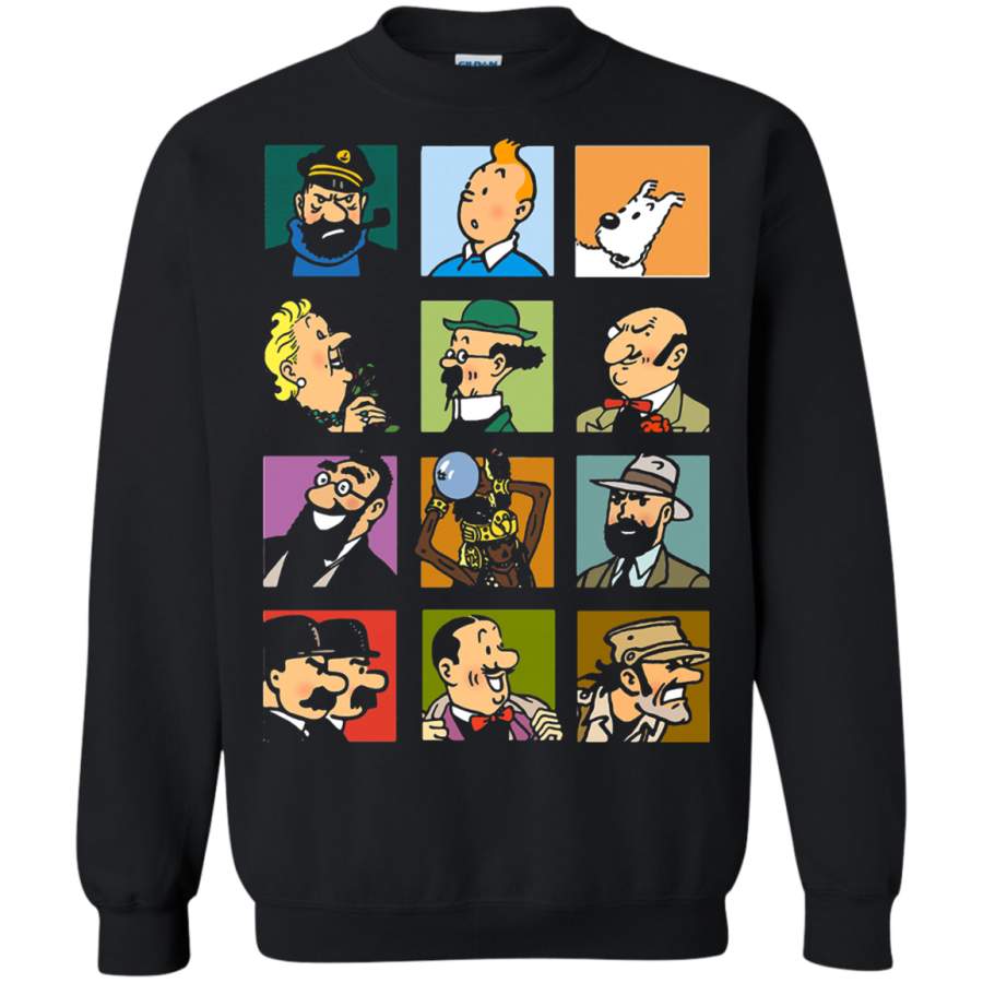 AGR The Adventures Of Tintin Cartoon Version Sweatshirt