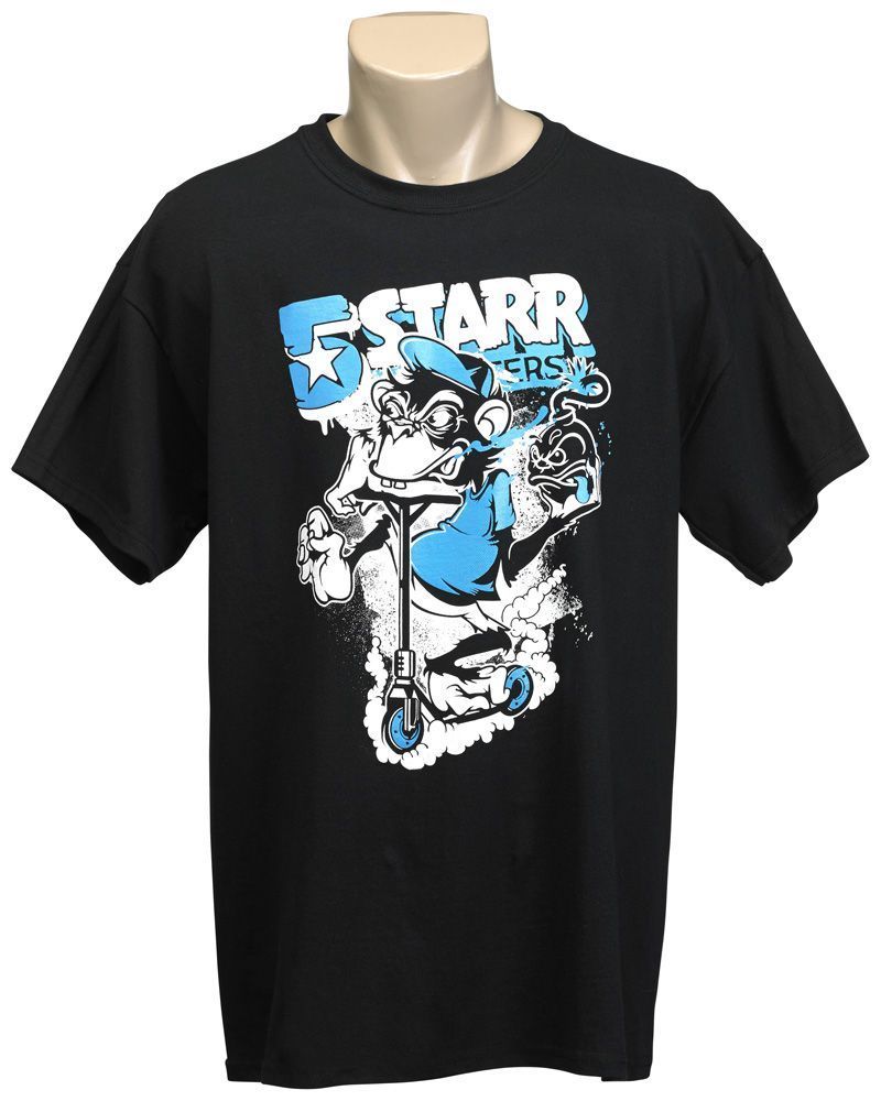 5Starr Scooter Monkey Shirt