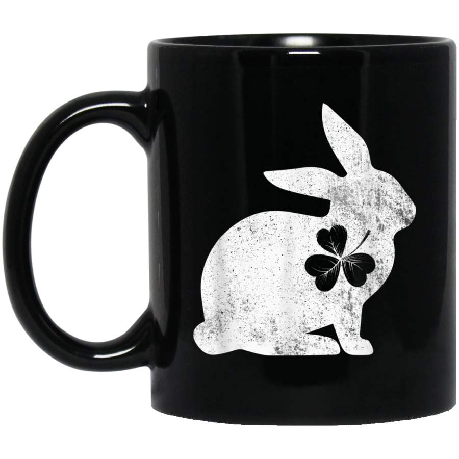 Bunny Lover Irish Clover St Patricks Day Gifts Mug