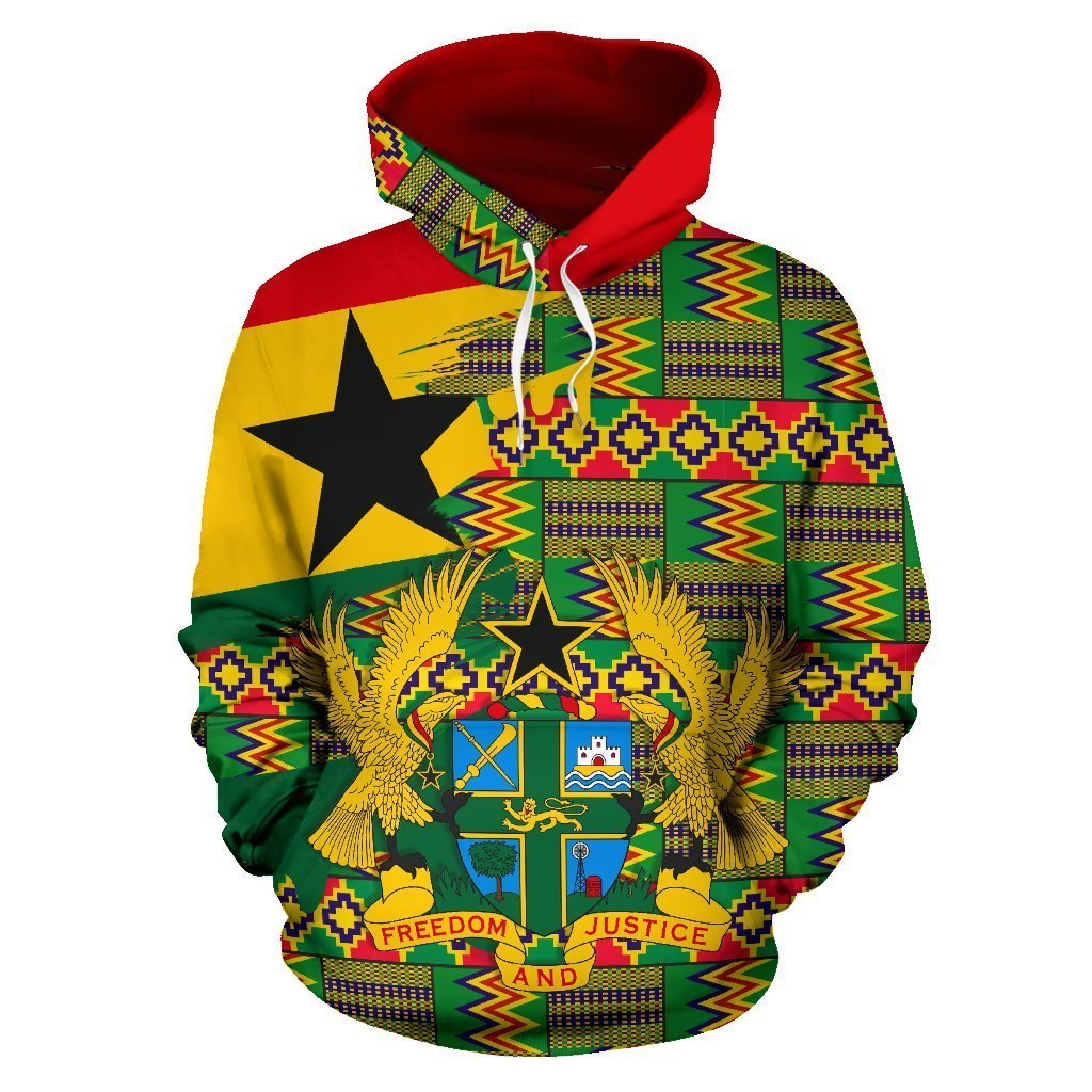 Greek Life Hoodie – Kente Ingenious Seamless Pullover – Gash Style