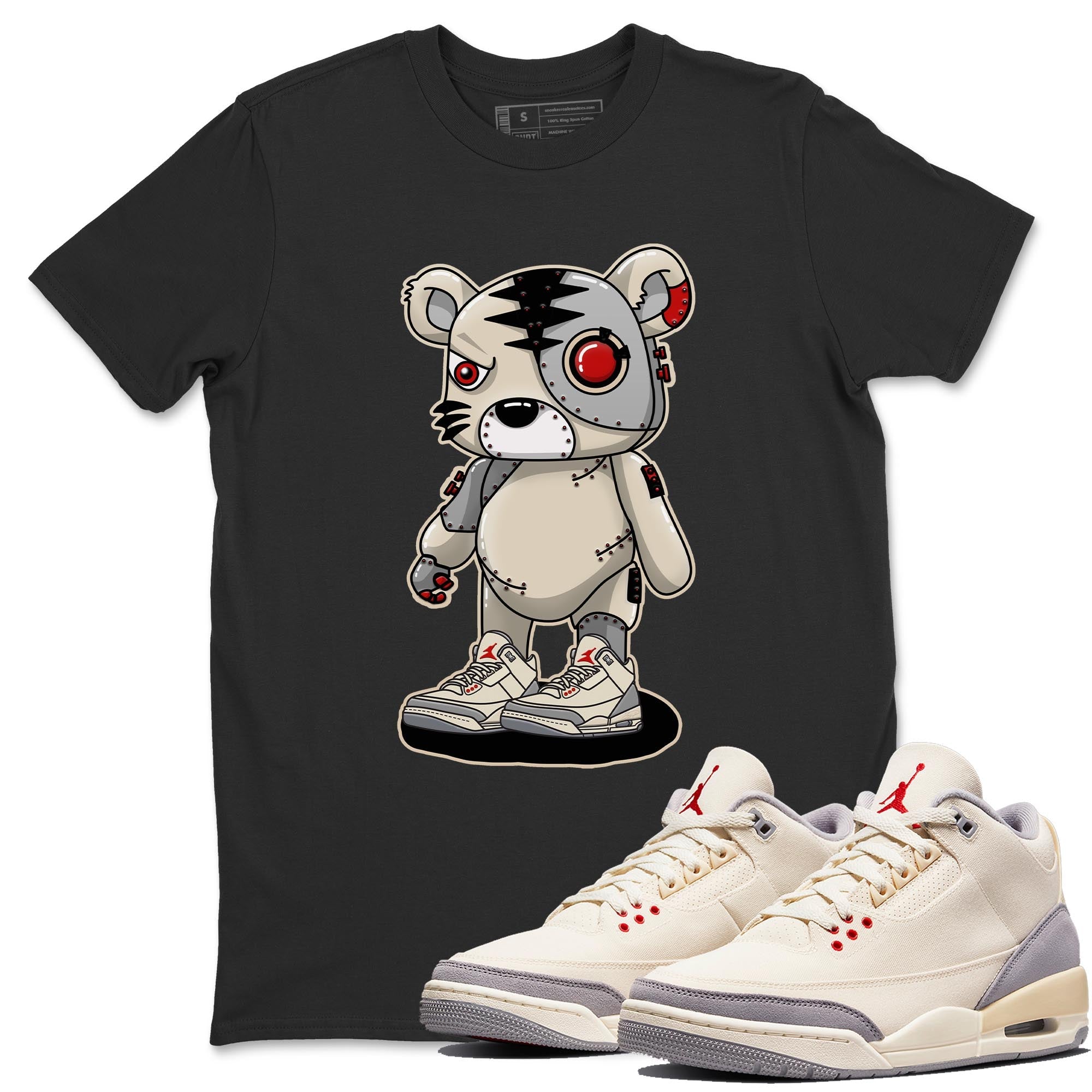 Cyborg Tiger T-Shirt – Air Jordan 3 Muslin