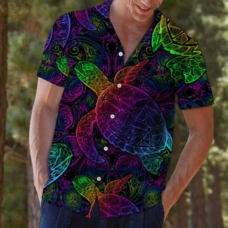 Awesome Turtle Hawaiian Shirt Ha25473