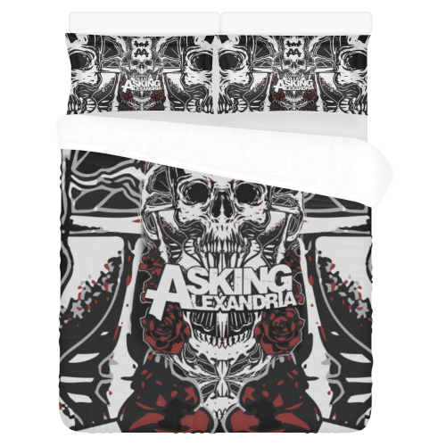 Asking Alexandria 3D Customized Bedding Sets Duvet Cover Bedlinen Bed set