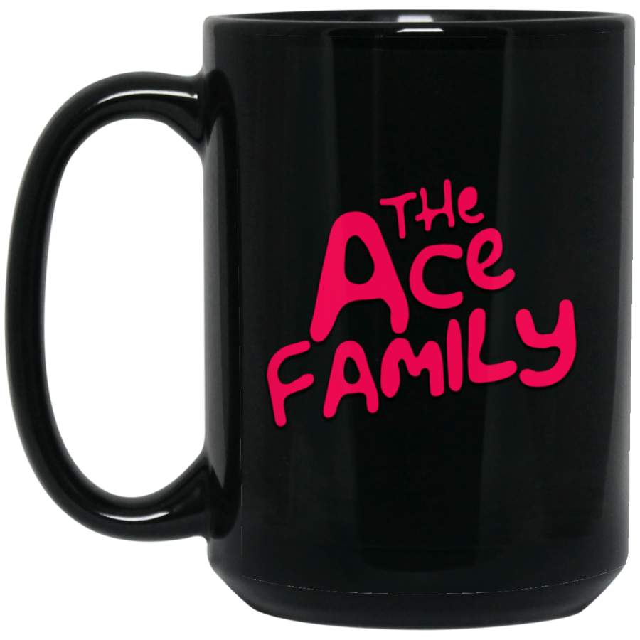 Womens ACE Family Black Big Mug