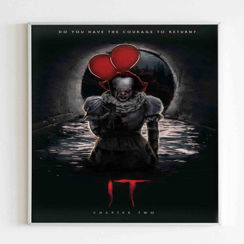 It Chapter Two Do You Have The Courage To Return Poster - Poster Art Design