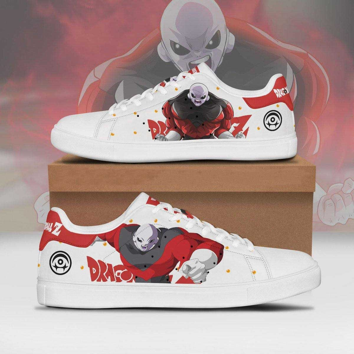 Dragon Ball Jiren Anime Christmas Gift For Fan Low Top Leather Skate Shoes Sneakers For Man And Women