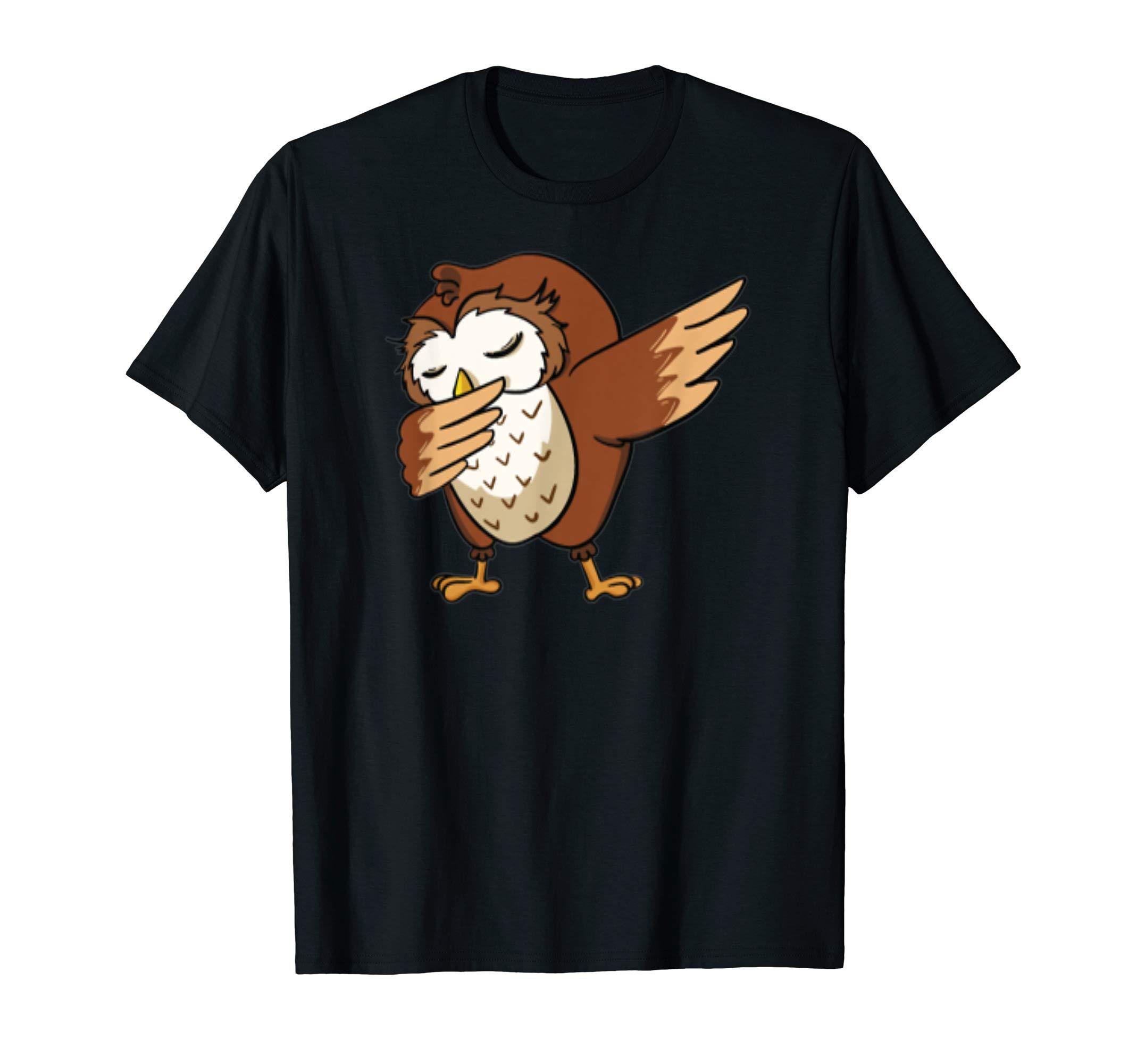 Dabbing Owl Owl Cute Shirt