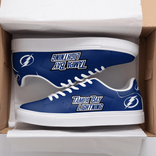 Tampa Bay Lightning 3D Over Printed Stan Smith Shoes Ver 3