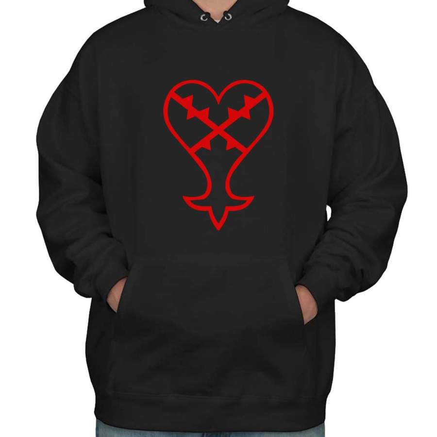 The Heartless Kingdom Hearts Unisex Pullover Hoodie Adult