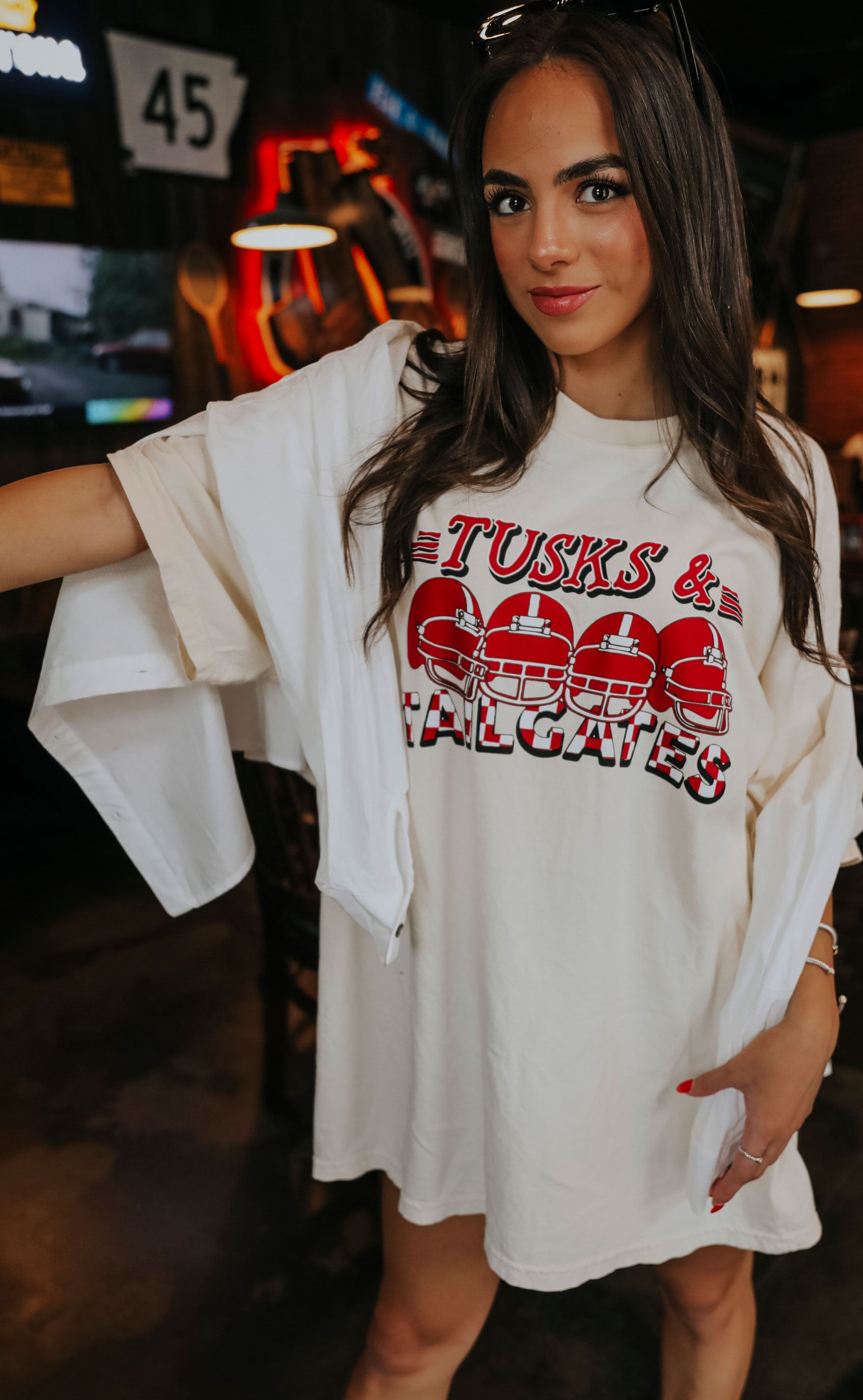 Charlie Southern: Tusks And Tailgate T Shirt