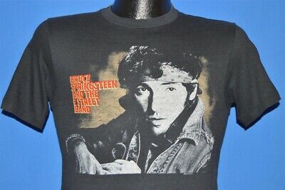 Vintage 80s Bruce Springsteen E Street World Tour 1984-85 Rock T-shirt Xs / S 7665