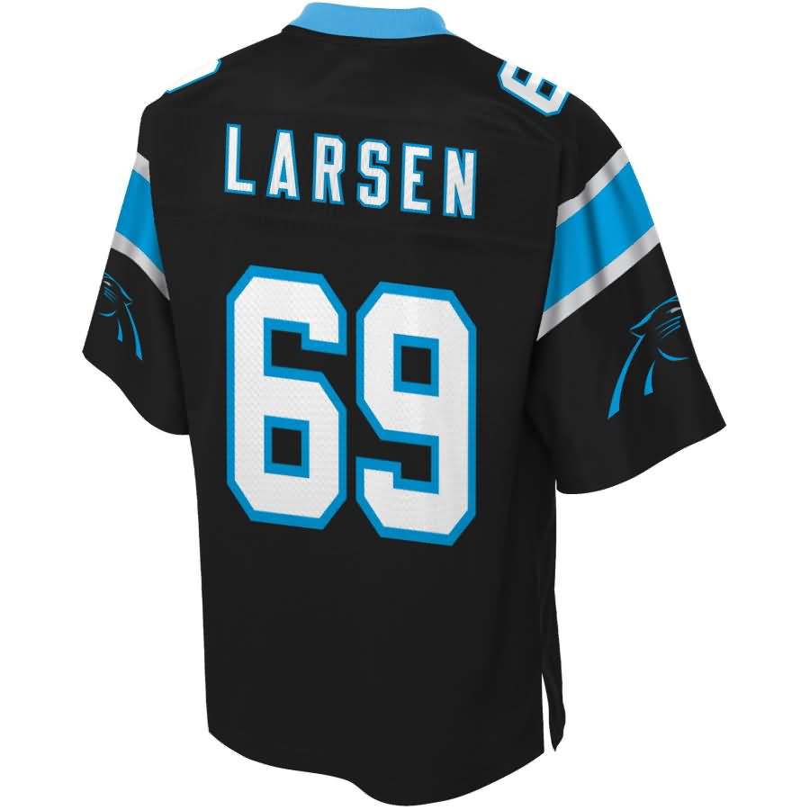 Tyler Larsen Carolina Panthers NFL Pro Line Player Jersey – Black