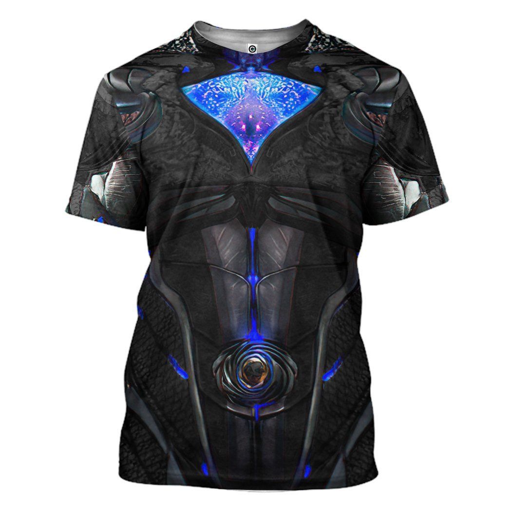 Casespring 3D Black Power Ranger 2017 Custom Tshirt Apparel