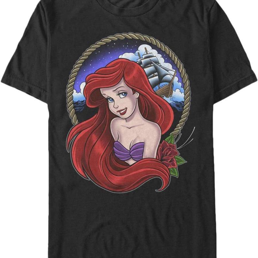 Ariel Little Mermaid Shirt