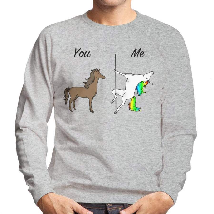 You Me Horse And Unicorn Men’s Sweatshirt