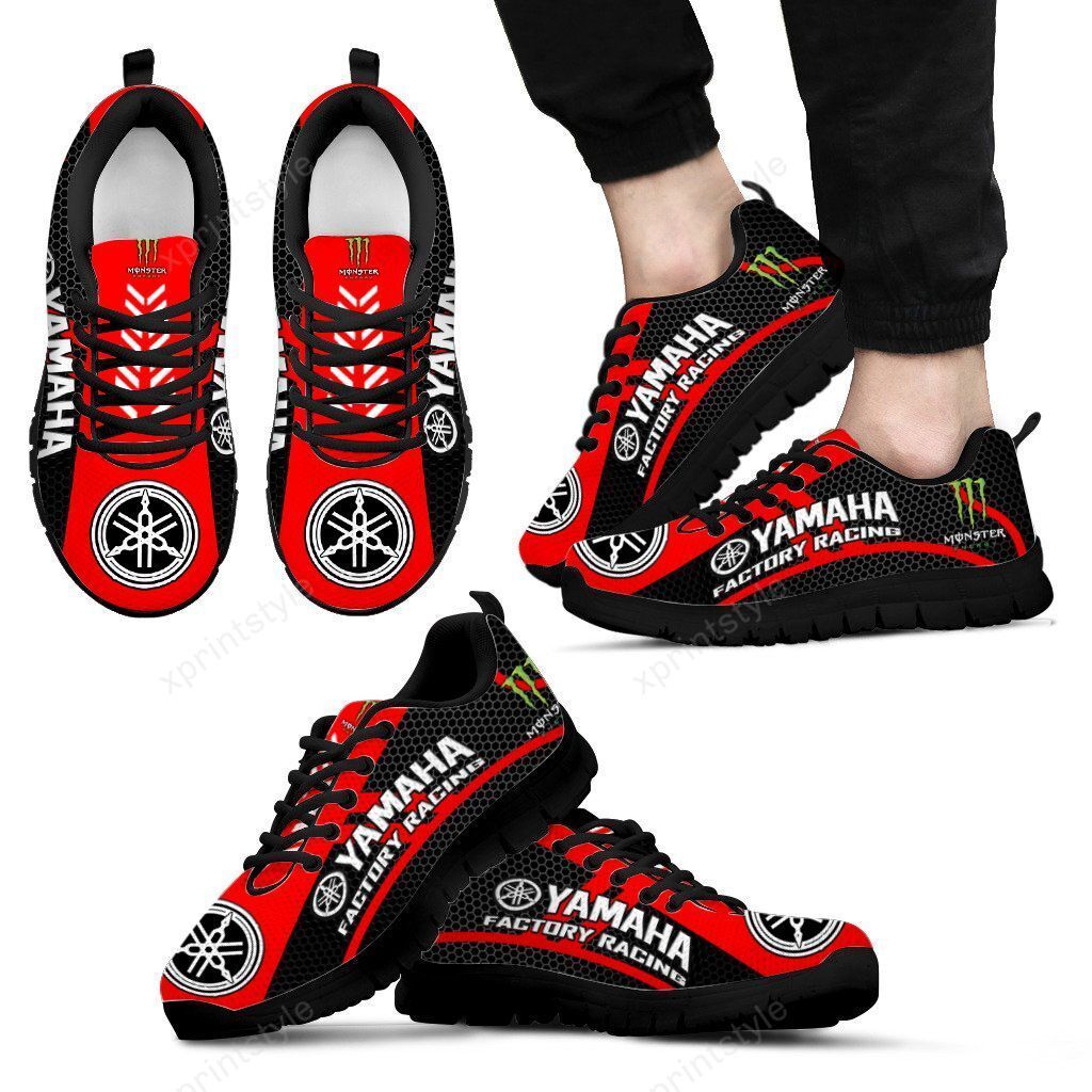 3D Printed Yamaha LPH-HT Sneaker Ver 2 For Men & Women (Red)