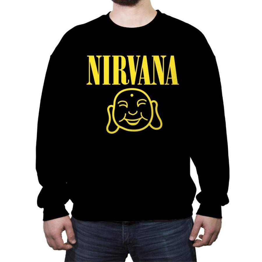 Attain Nirvana – Crew Neck Sweatshirt