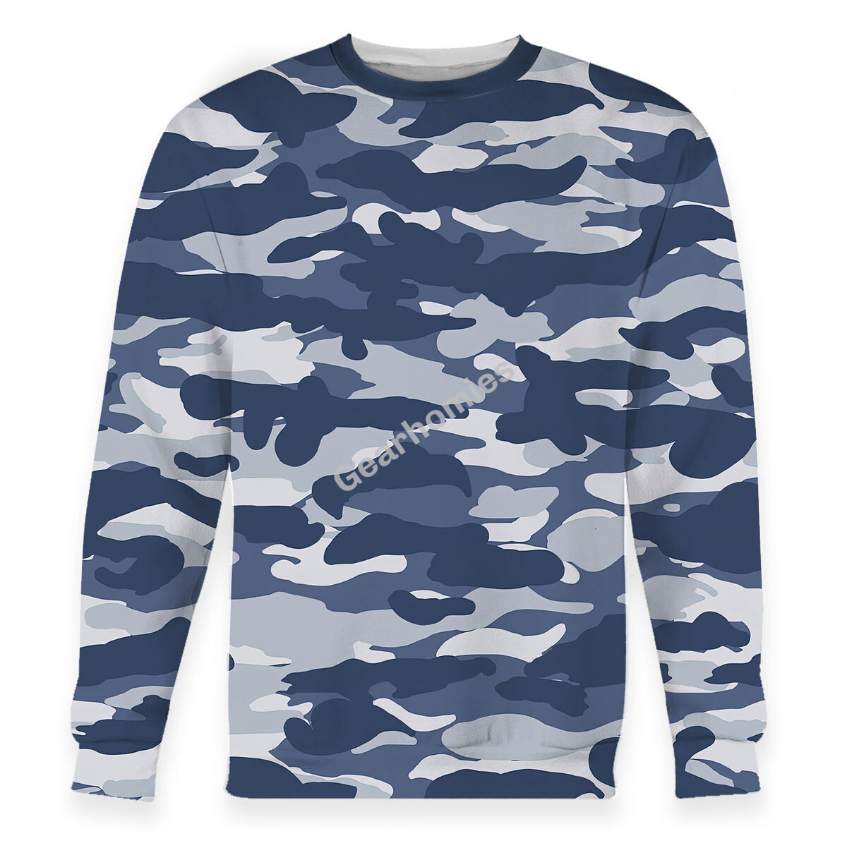 Urban Blue Camo Sweatshirt