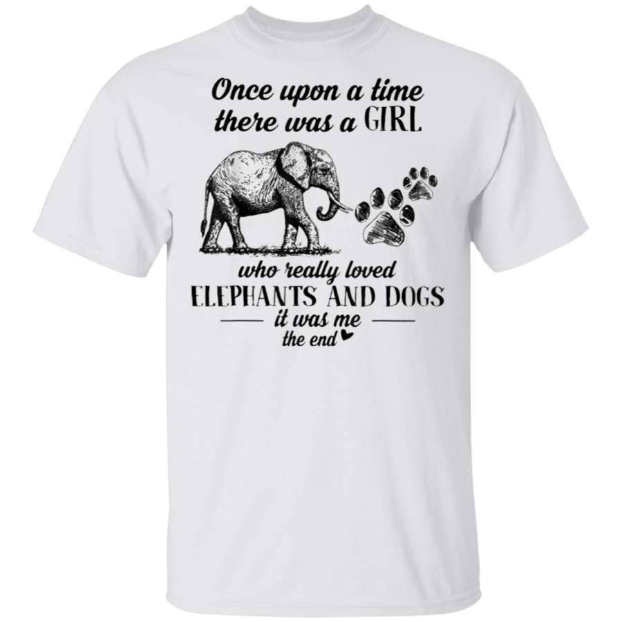 Once Upon A Time There Was A Girl Who Really Loved Elephant T-Shirt