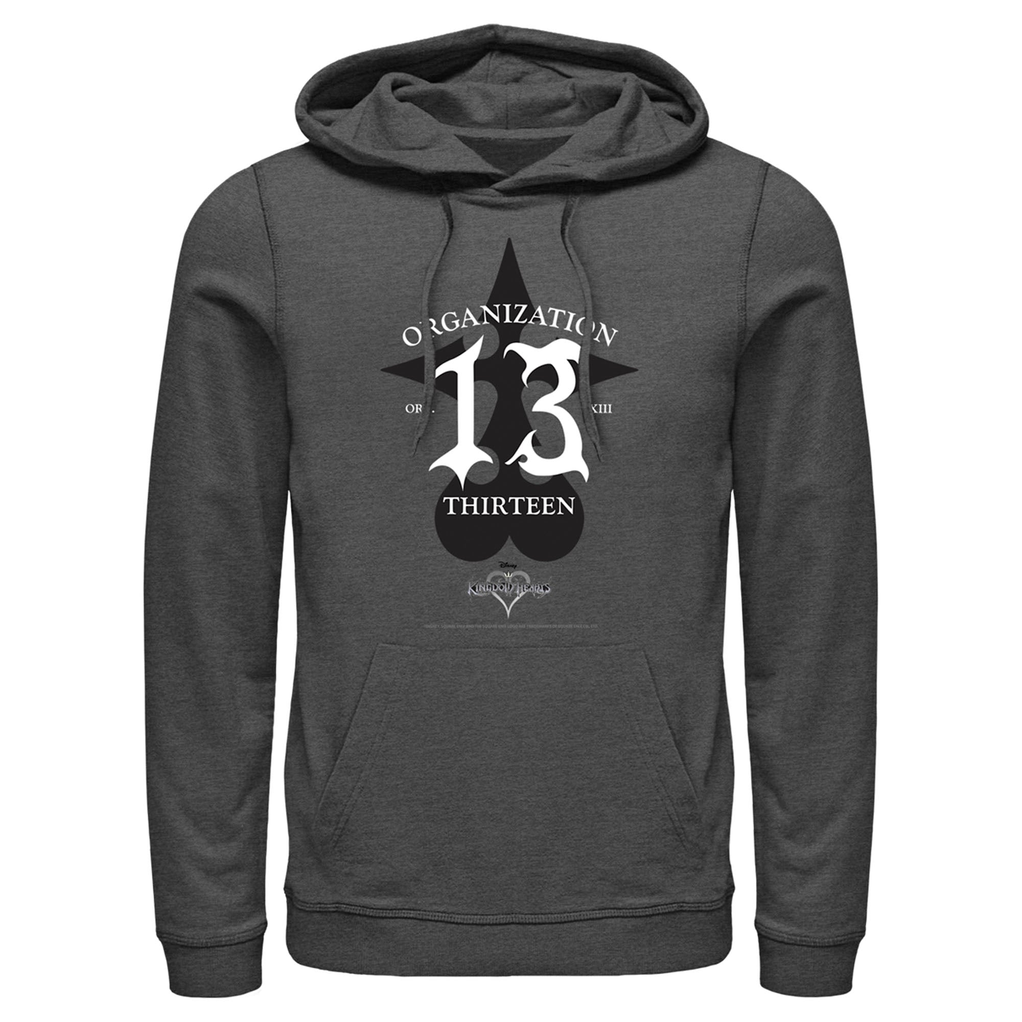 Men’S Kingdom Hearts 1 Evil Organization Xiii Pull Over Hoodie