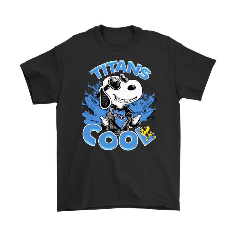 Tennessee Titans Snoopy Joe Cool We’re Awesome T-Shirt