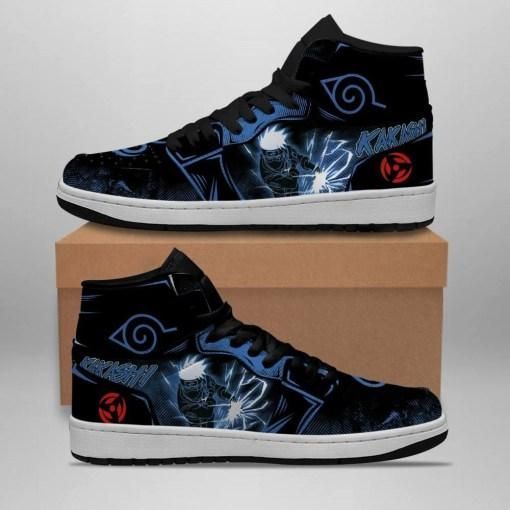 Kakashi Sneakers Sneakers For Fan Anime Air Jordan Shoes Sport