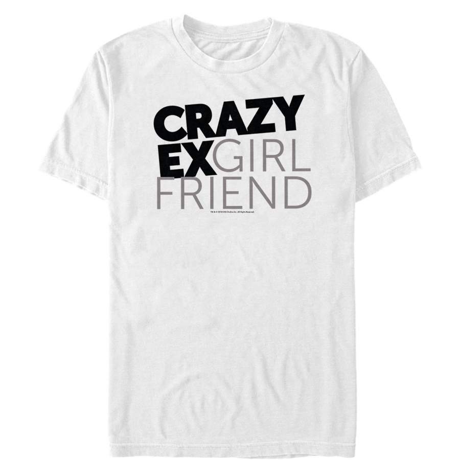 Crazy Ex-Girlfriend Men’s Text Logo  T Shirt