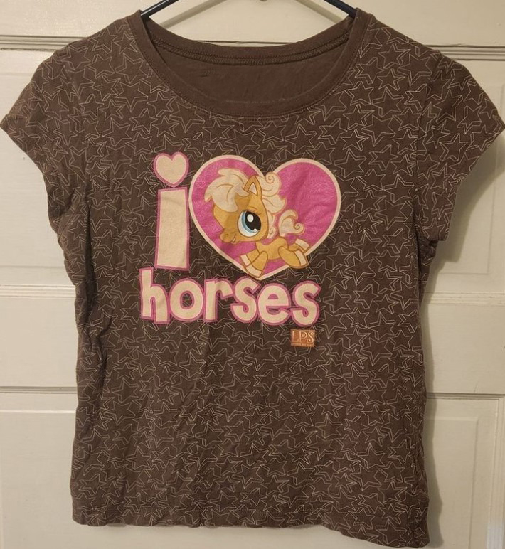 Littlest Pet Shop I Love Horses Tee Shirt Outfits