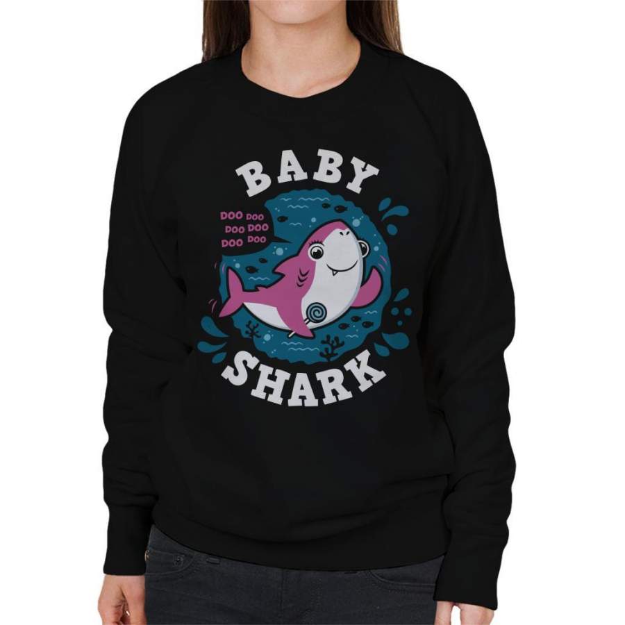 Baby Shark Family Girl Women’s Sweatshirt