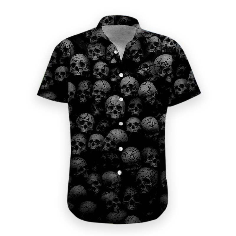 Skull Hawaiian Shirt Ha93660