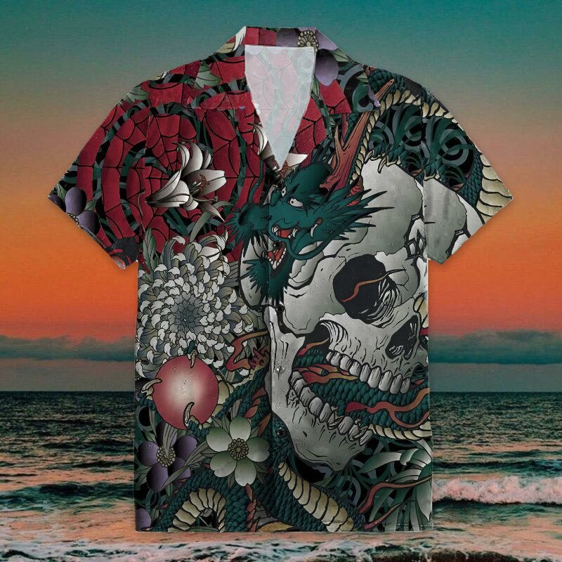 Skull Hawaii Shirt Ha50920