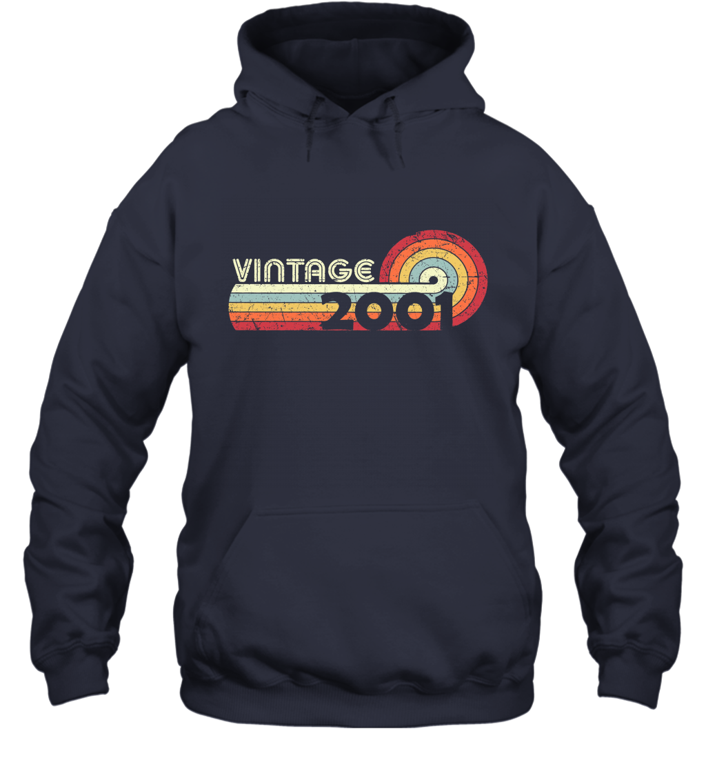 20Th Birthday Hoodie, Vintage 2001 Hoodie, 20Th Birthday Gifts For Men, 20Th Birthday Gifts For Women