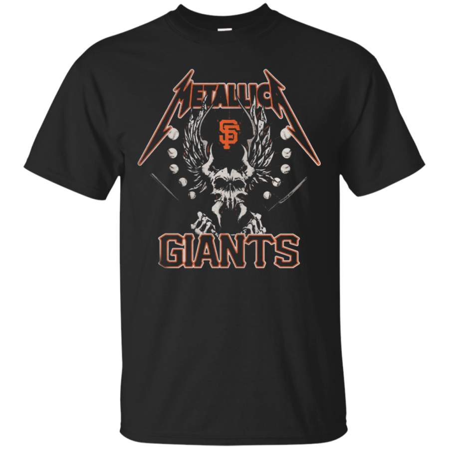 AGR Metallica San Francisco Giants Cotton T Shirt