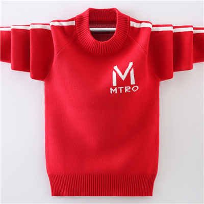 Children’s sweater Winter New Cotton Clothing Keep warm O-Neck Sweater boys pullover knitting Sweater Children’s clothing alx