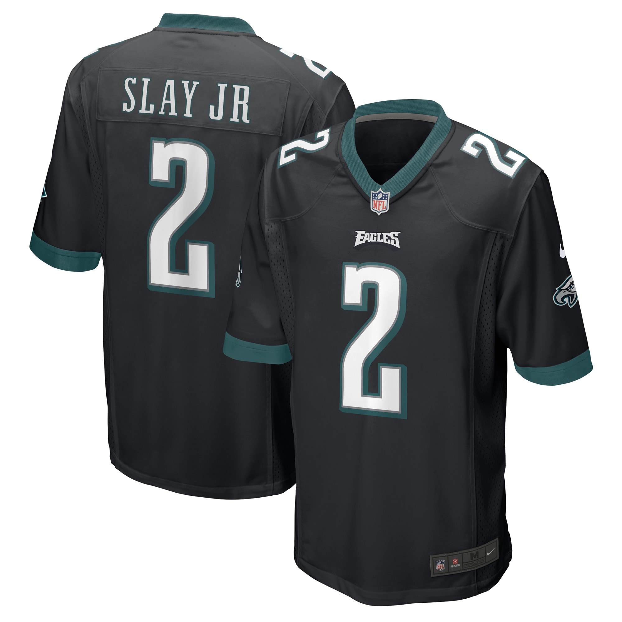 Men’s Philadelphia Eagles Darius Slay Jr. Black Alternate Game Player Jersey