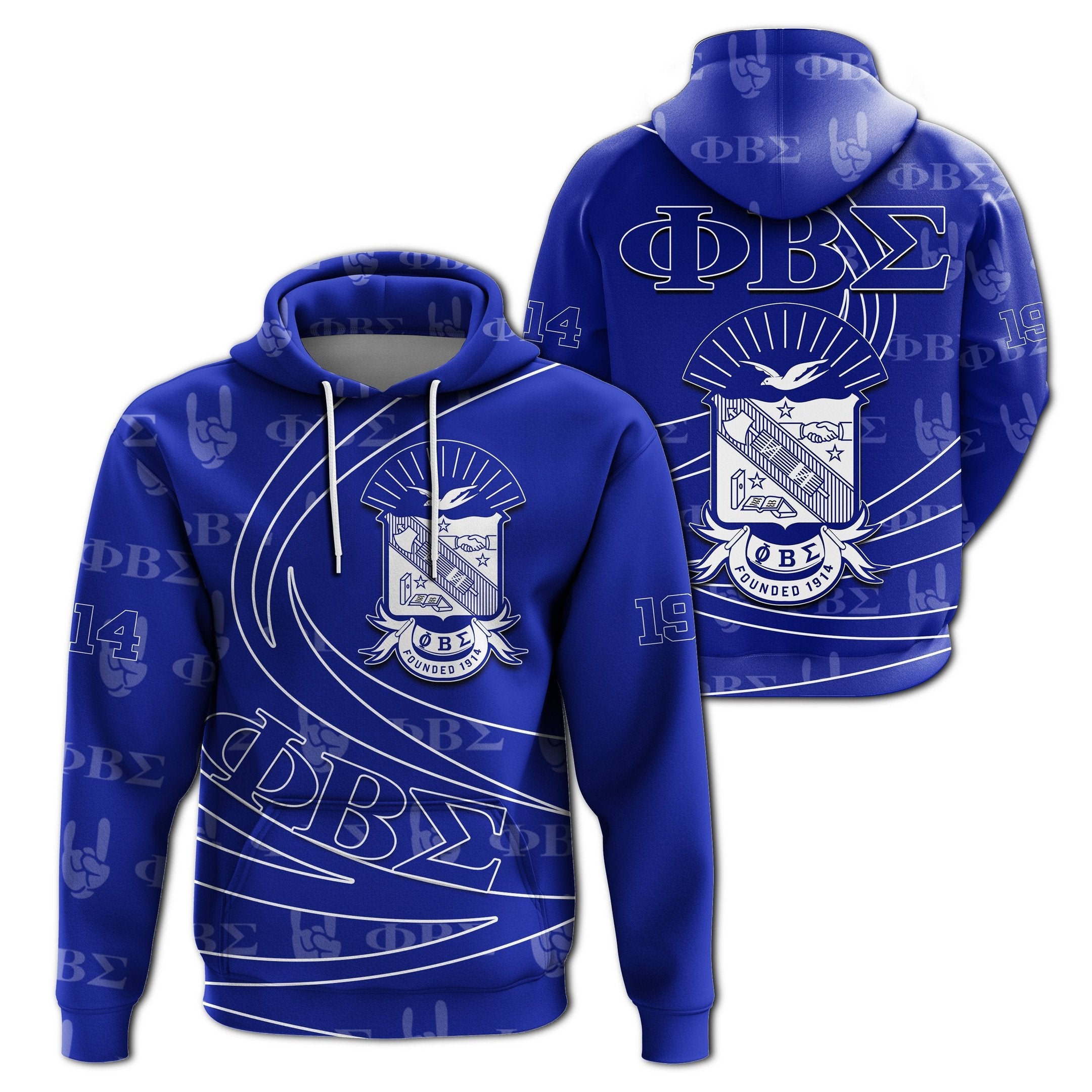 Fraternity Hoodie – Phi Beta Sigma Hoodie – Bend Style