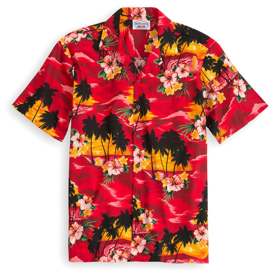 Maui Red Unique Design Hawaii Shirt Ha60392