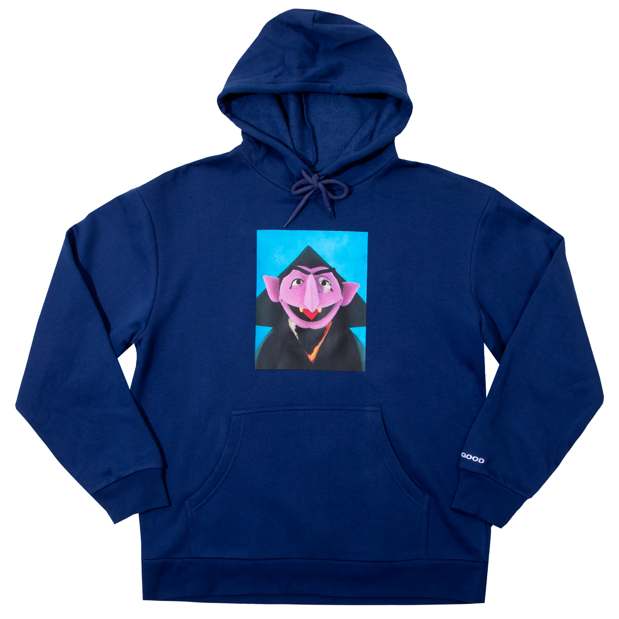 Count Von Count Twilight Blue Hoodie