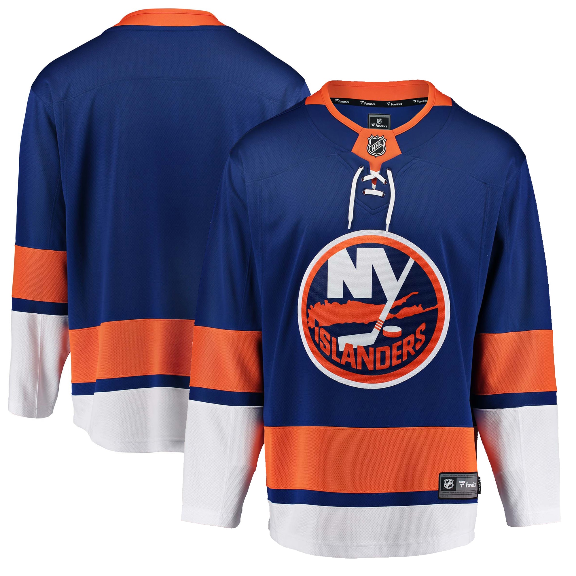 New York Islanders Branded Youth Breakaway Home Jersey – Blue