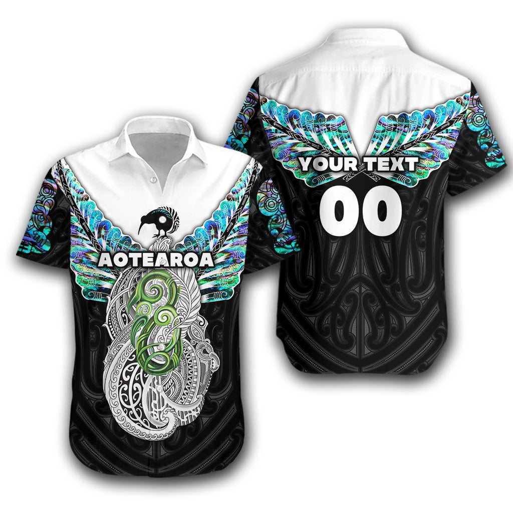 (Custom Personalised) Maori Aotearoa Hawaiian Shirt New Zealand Simple Sport Style Lt16