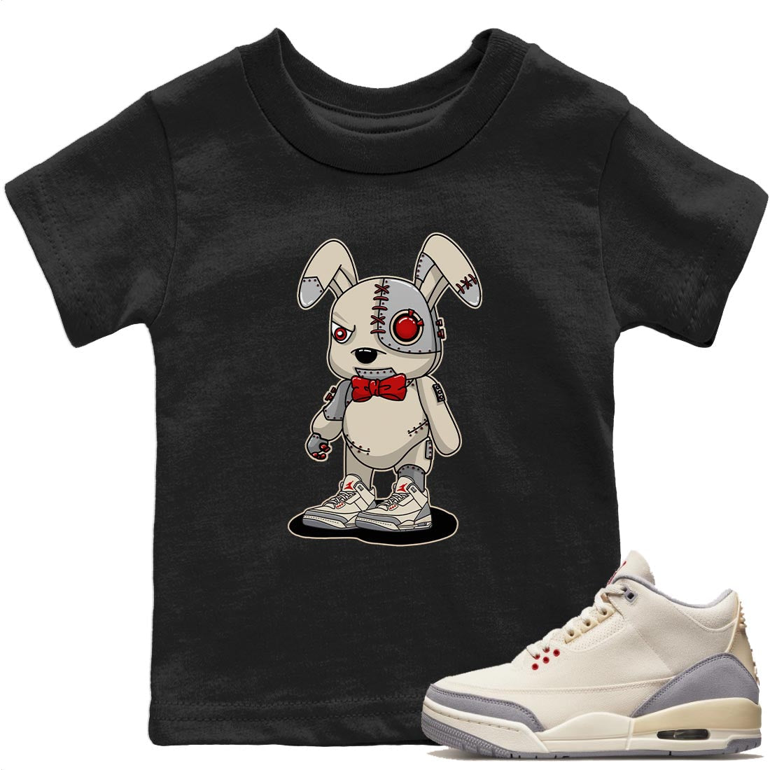 Cyborg Bunny T-Shirt – Air Jordan 3 Muslin Baby & Youth