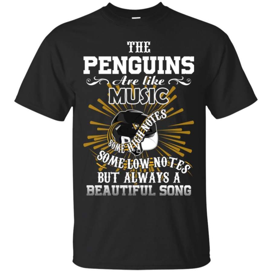 The Pittsburgh Penguins Are Like Music T Shirt