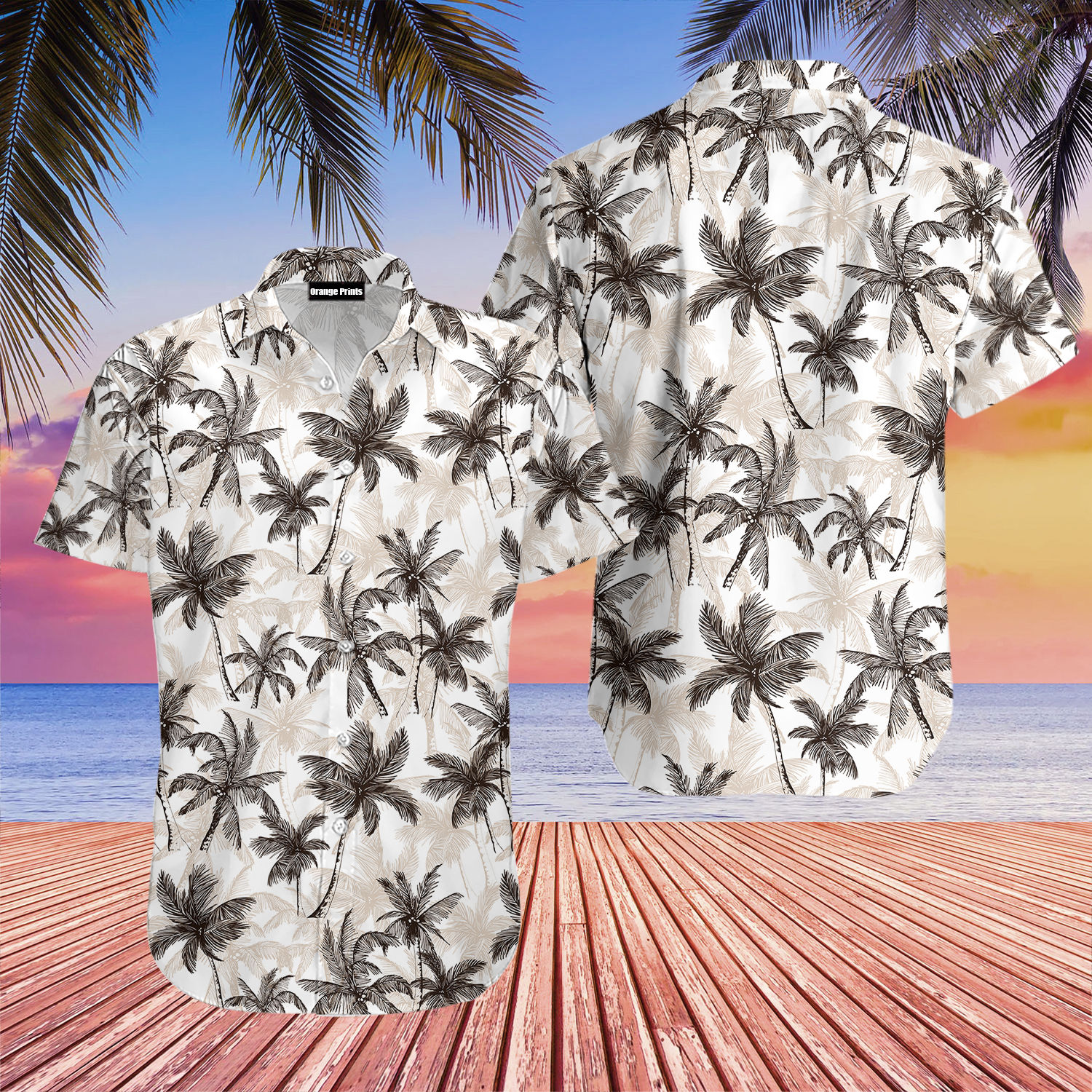 Tropical Vintage Palm Tree Hawaii Shirt For Men Women Ha46325