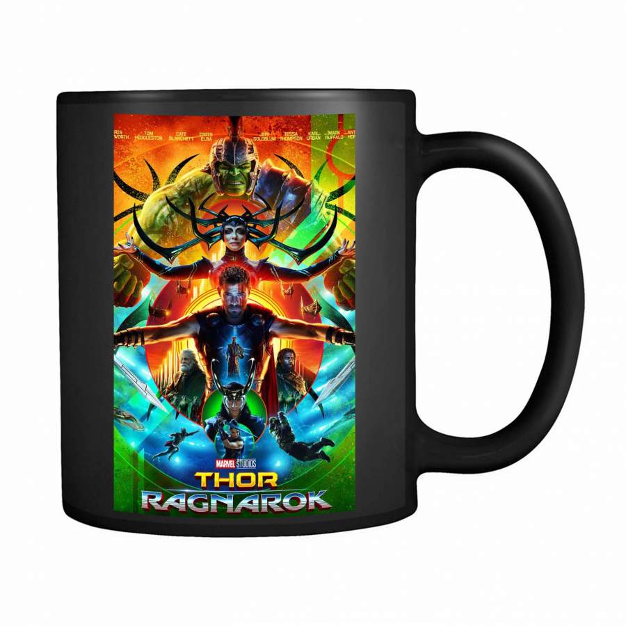 Thor Ragnarok Poster 11oz Mug